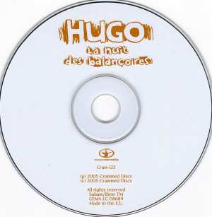 CD Hugo Chastanet: La Nuit Des Balançoires