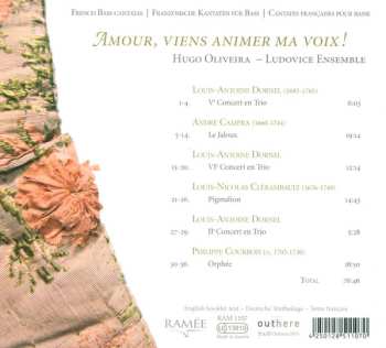CD Hugo Oliveira: Amour, viens animer ma voix! (French Bass Cantatas)