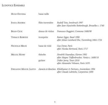 CD Hugo Oliveira: Amour, viens animer ma voix! (French Bass Cantatas)