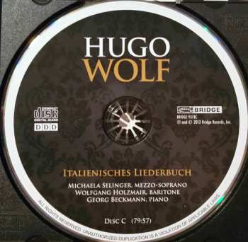 3CD Hugo Wolf: Spanisches Liederbuch / Italienisches Liederbuch