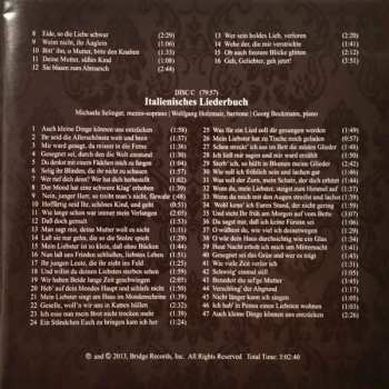 3CD Hugo Wolf: Spanisches Liederbuch / Italienisches Liederbuch