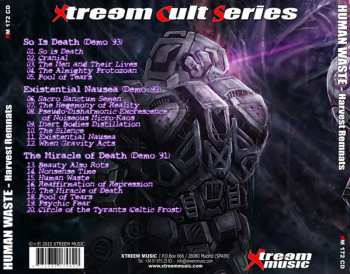 CD Human Waste: Harvest Remnants