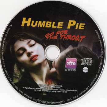 CD Humble Pie: Go For The Throat DIGI