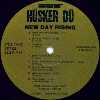LP Hüsker Dü: New Day Rising