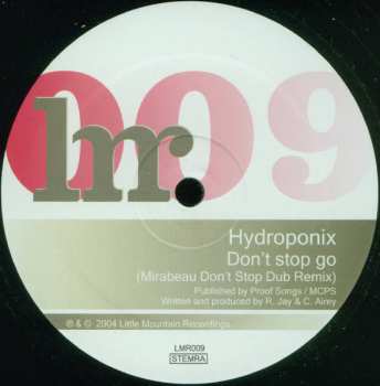 LP Hydroponix: Don't Stop Go (Mirabeau Remixes)