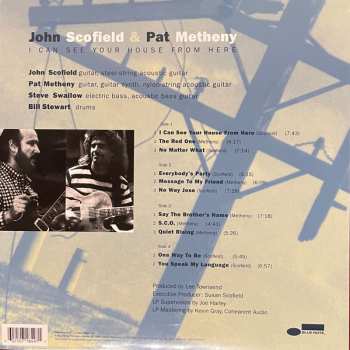 2LP John Scofield: I Can See Your House From Here