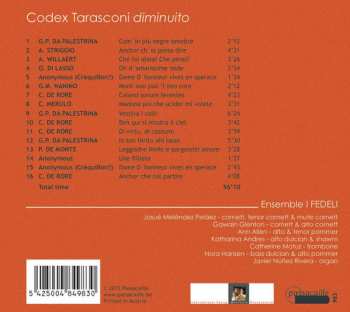CD I Fedeli: Codex Tarasconi Diminuito