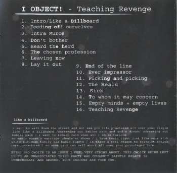 CD I Object: Teaching Revenge