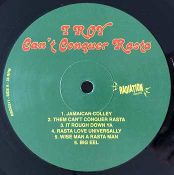LP I-Roy: Can't Conquer Rasta