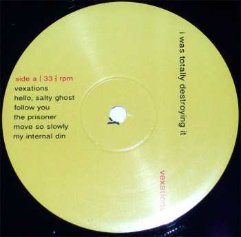 LP I Was Totally Destroying It: Vexations