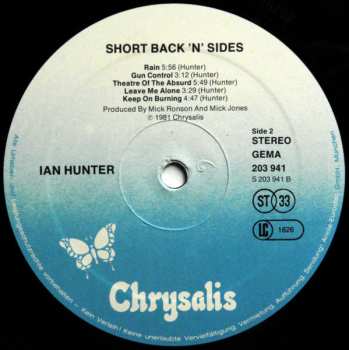 LP Ian Hunter: Short Back N' Sides
