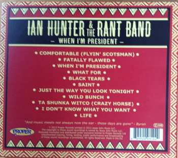 CD Ian Hunter & The Rant Band: When I'm President