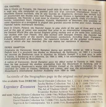 CD Johann Sebastian Bach: Vol.1 . 1968 Recital