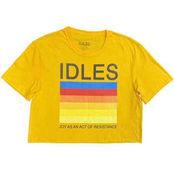 Merch Idles: Women's Crop Top Resistance