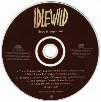 CD Idlewild: Hope Is Important