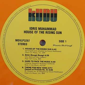LP Idris Muhammad: House Of The Rising Sun LTD | NUM | CLR