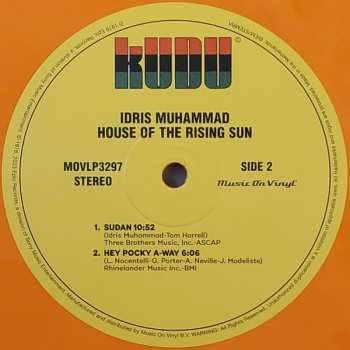 LP Idris Muhammad: House Of The Rising Sun LTD | NUM | CLR