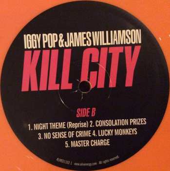 LP Iggy Pop: Kill City CLR