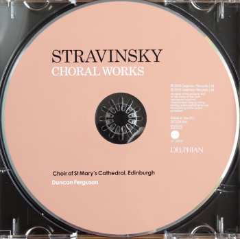 CD Igor Stravinsky: Choral Works Mass / Cantata