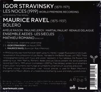 CD Igor Stravinsky: Les Noces (1919) - Bolero