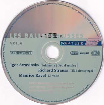 CD Igor Stravinsky: Les Ballets Russes Vol. 6
