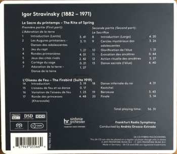 SACD Igor Stravinsky: Rite Of Spring / Firebird Suite (1919)