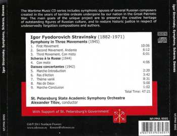 CD Igor Stravinsky: Symphony, Scherzo, Danses