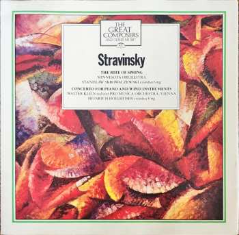 CD Igor Stravinsky: The Great Composers Vol 43: Stravinsky Rite of Spring / Concerto for Piano and Wind Instruments