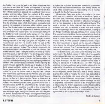 CD Igor Stravinsky: The Soldier's Tale – Suite / Octet ∙ Les Noces