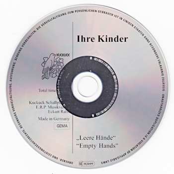 CD Ihre Kinder: Leere Hände / Empty Hands