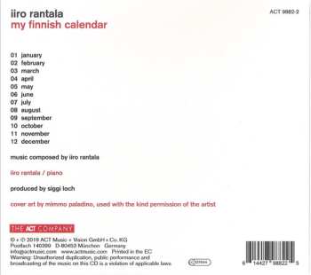 CD Iiro Rantala: My Finnish Calendar