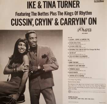 LP Ike & Tina Turner: Cussin', Cryin' & Carryin' On