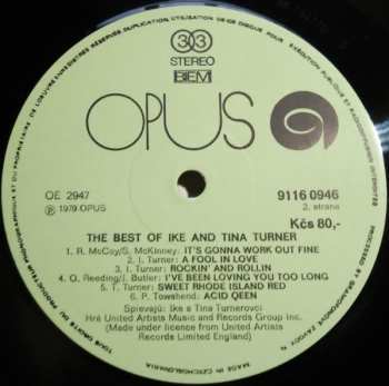 LP Ike & Tina Turner: The Best Of Ike & Tina Turner