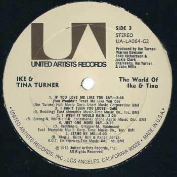 2LP Ike & Tina Turner: The World Of Ike & Tina