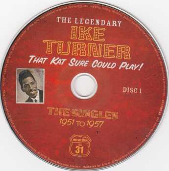 4CD/Box Set Ike Turner: That Kat Sure Could Play! The Singles 1951 To 1957