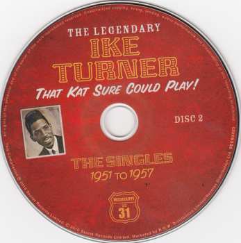 4CD/Box Set Ike Turner: That Kat Sure Could Play! The Singles 1951 To 1957