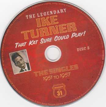 4CD/Box Set Ike Turner: That Kat Sure Could Play! The Singles 1951 To 1957