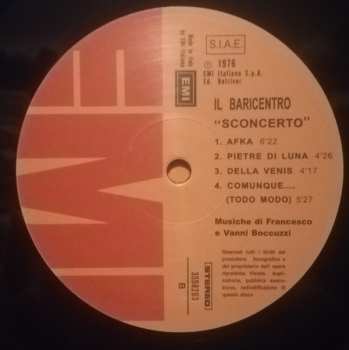 LP Il Baricentro: Sconcerto LTD | NUM