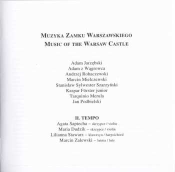 CD Il Tempo: Muzyka Zamku Warszawskiego = Music Of The Warsaw Castle