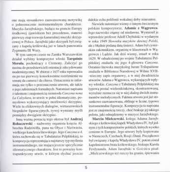 CD Il Tempo: Muzyka Zamku Warszawskiego = Music Of The Warsaw Castle