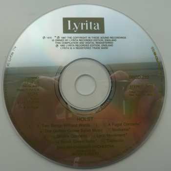 CD Gustav Holst: Ballet Music From The Golden Goose - Double Concerto...