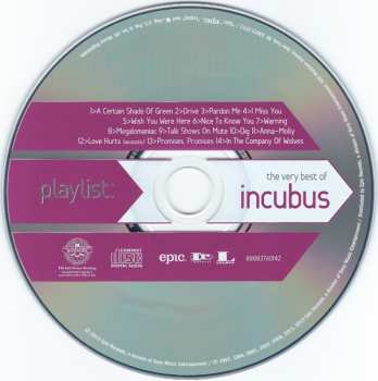 CD Incubus: Playlist: The Very Best Of Incubus