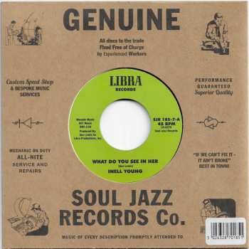 SP Inell Young: What Do You See In Her / I Remember The Summer LTD