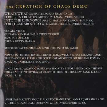 CD Infernäl Mäjesty: Nigrescent Years Of Chaos LTD