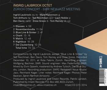 CD Ingrid Laubrock Octet: Zürich Concert