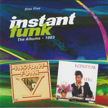 5CD Instant Funk: The Albums 1976 - 1983
