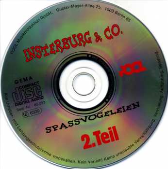 2CD Insterburg & Co: Spassvogeleien