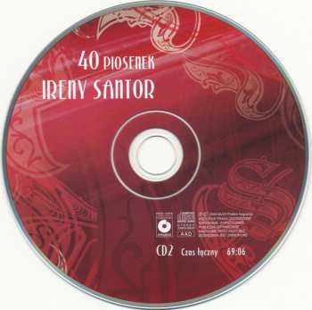 2CD Irena Santor: 40 Piosenek