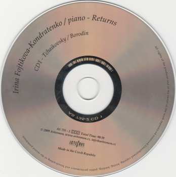 2CD Pyotr Ilyich Tchaikovsky: Returns