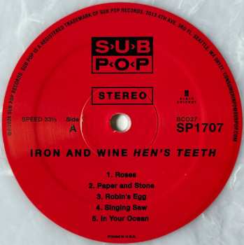 LP Iron And Wine: Hen's Teeth CLR | LTD